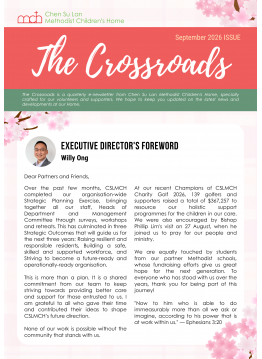 The Crossroads E- Newsletter