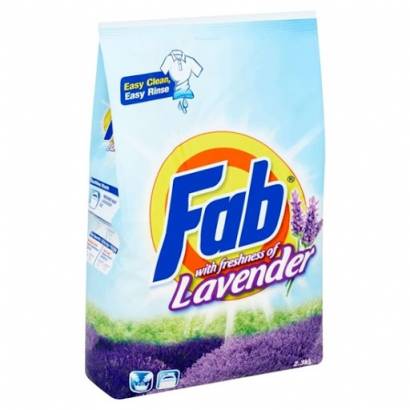 Fab soap powder