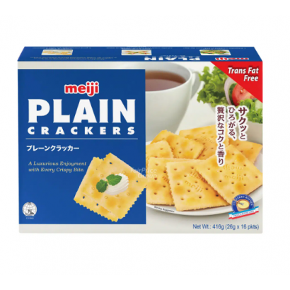 Meiji Plain Cracker - 416g