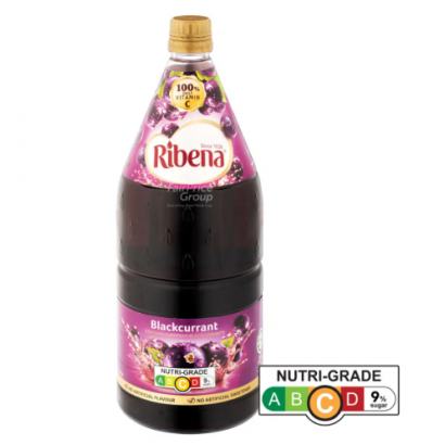 Ribena Blackcurrant Cordial - 2L